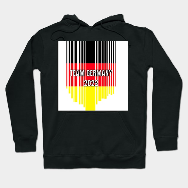 Team Germany 2022 Hoodie by Fanu2612